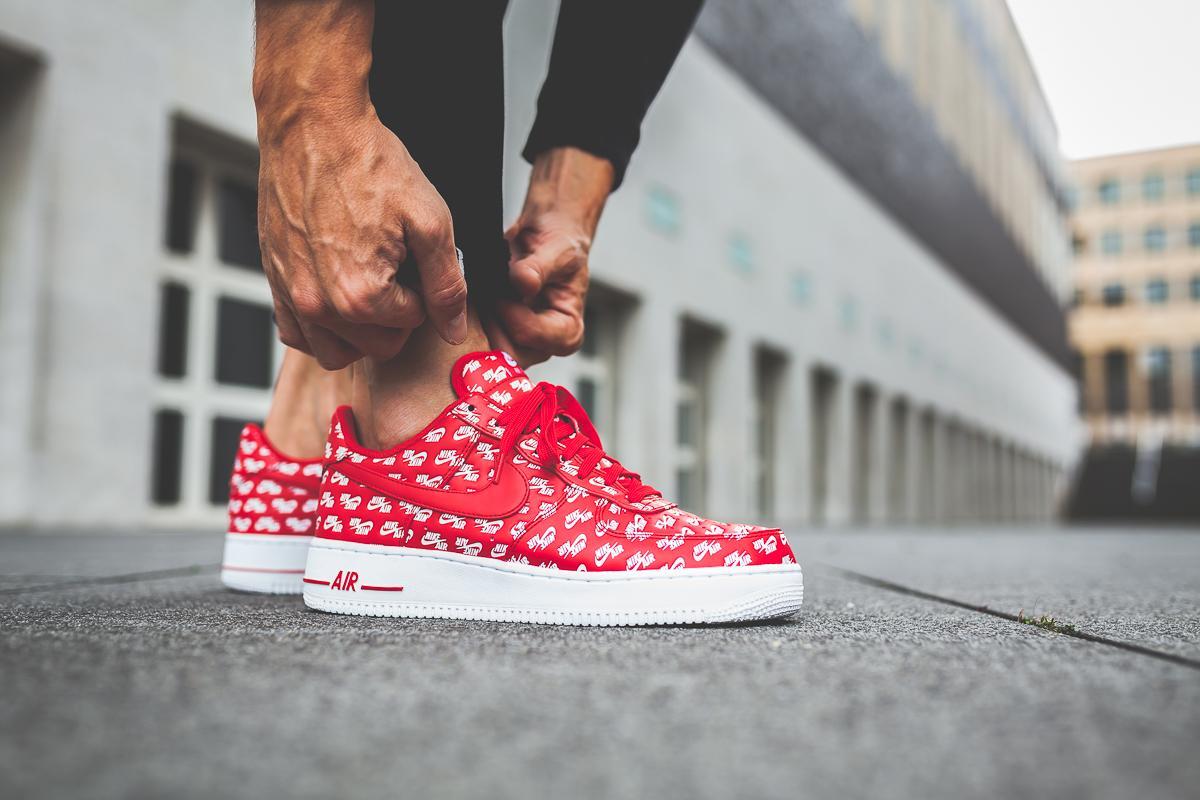 Nike Air Force 1 07 QS Logos Pack AH8462 600 AFEW STORE